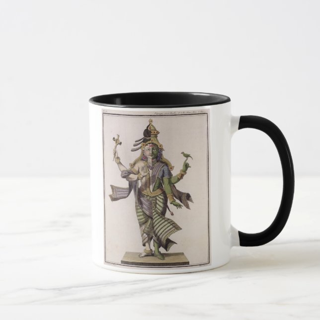 Mug Ardhanarishvara, de 'voyage Indes aux. et d'une La (Droite)