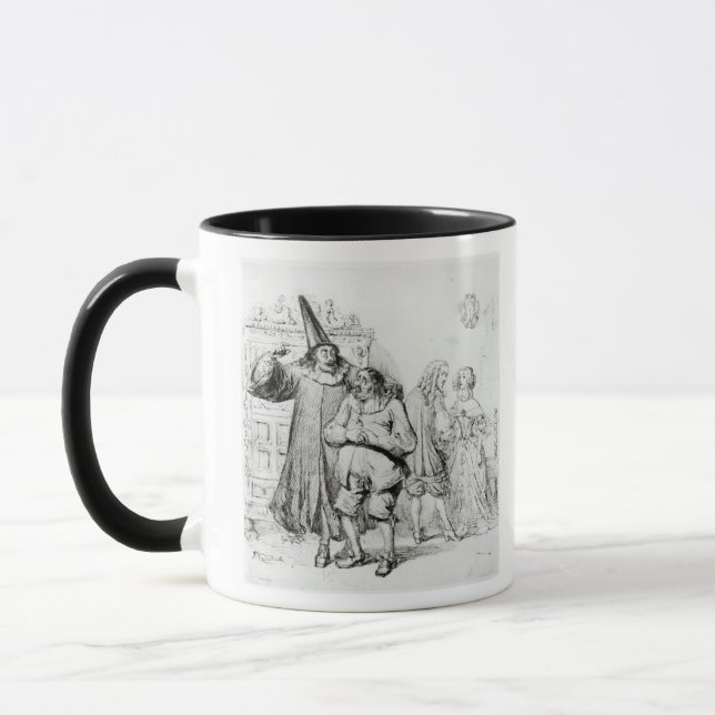 Mug Argan et Monsieur Purgon (Gauche)