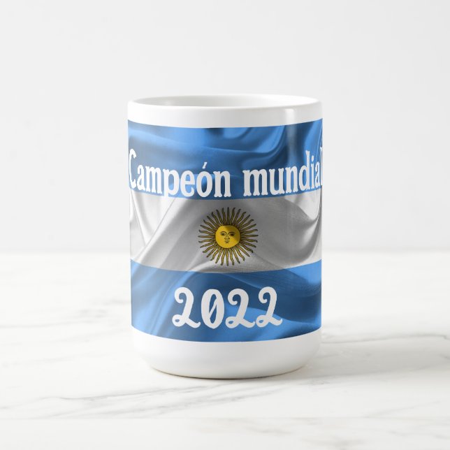 Mug ARGENTINA - Champion mondial (Centre)