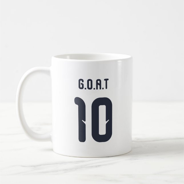 Mug Argentina G.O.A.T. Number 10 (Gauche)