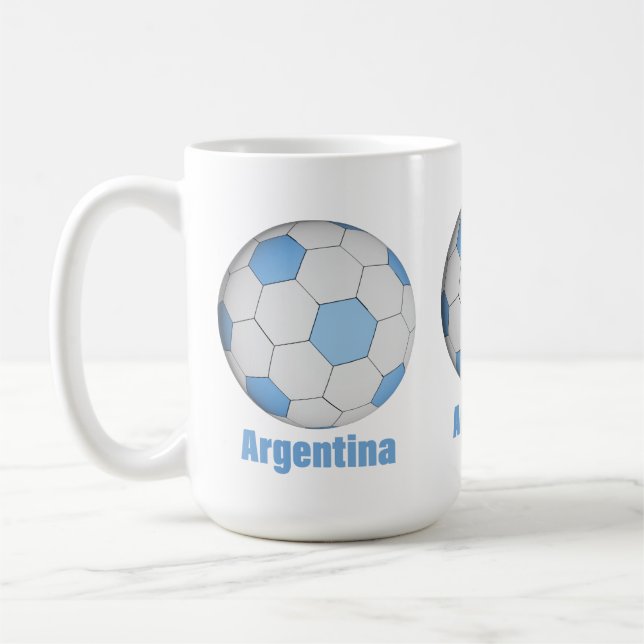 Mug Argentine de football  (Gauche)