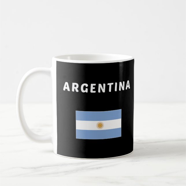 Mug Argentine Drapeau souvenir Argentine (Gauche)