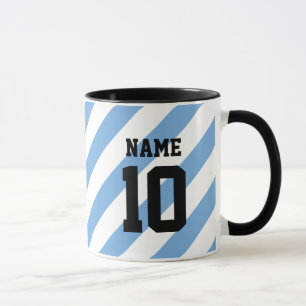 Mug Argentine ventilateur de football personnalisé jer