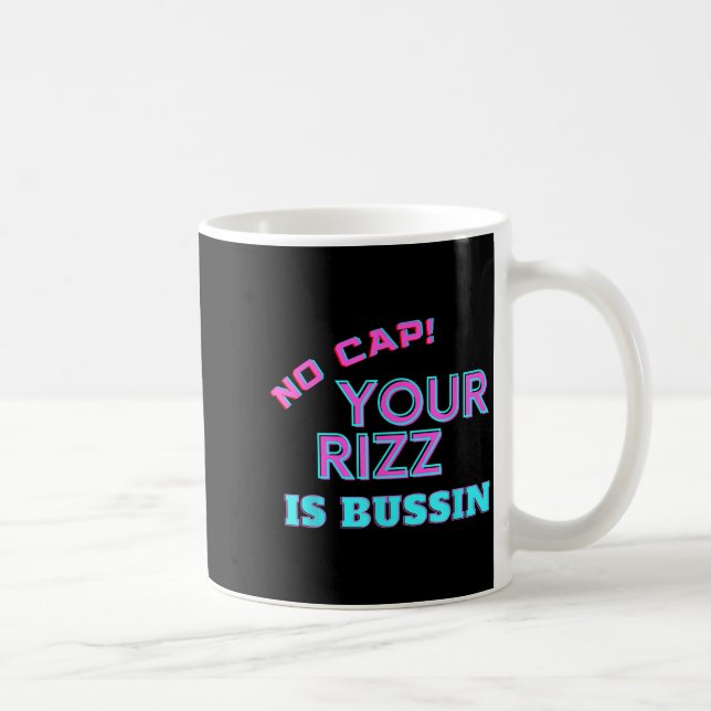 Mug Argot adolescent drôle sans déc Your Rizz est expl (Droite)