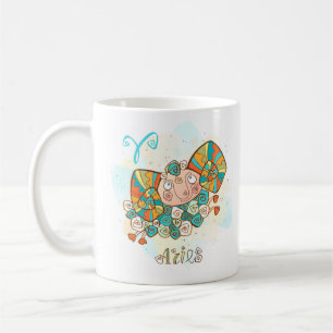 Mug Aries Horoscope Zodiac 21 mars-19 avril Anniversai
