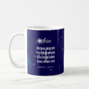 Mug Aries Zodiac Horoscope Constellation Astrologique