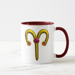 MUG ARILD ZODIAC BIJOUX D'ANNIVERSAIRE AVEC RAM