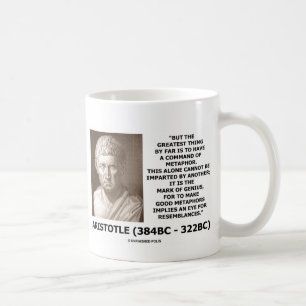 Mug Aristote Commande De Métaphore Marque De Citation 