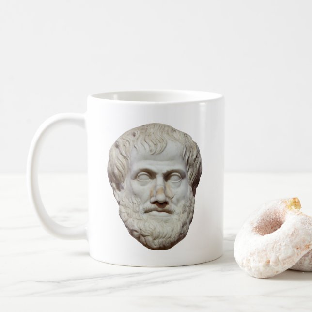 Mug Aristotle Greek Philosopher (Avec donut)