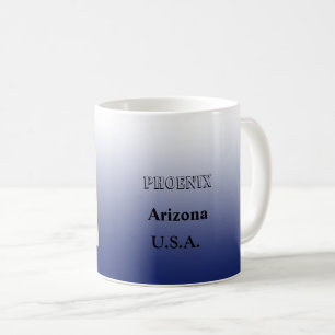 Mug - Arizona Carte avec la ville