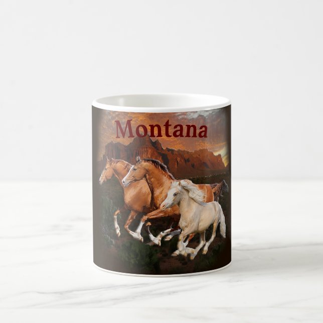Mug Arizona Chevaux sauvages (Centre)