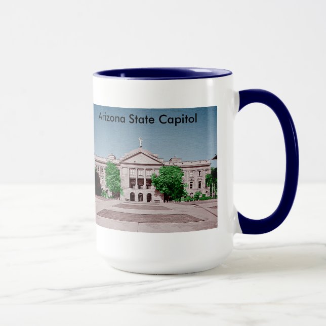 Mug Arizona State Capitol teintée colorée (Droite)