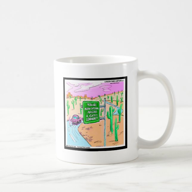 Mug Arizona : Une communauté fermée Cadeaux et T-shirt (Droite)