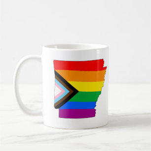 Mug Arkansas State Pride LGBTQ Progress Pride