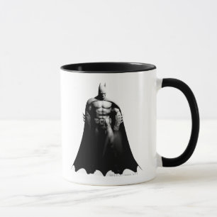 Mug Arkham   Pose large noir et blanc Batman