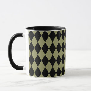 Mug Arlequin Avocado et noir