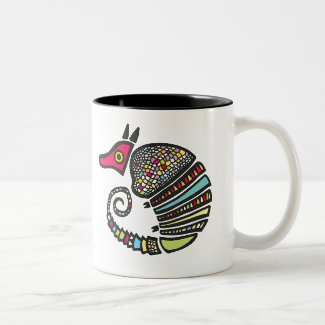 Mug Armadillo Coloré (Droit)