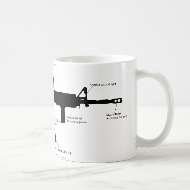 Mug Arme à feu M15ak57 (Droite)