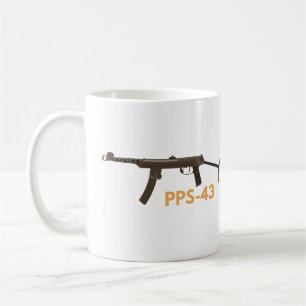 Mug Arme de sous-machine 2ÈME GUERRE MONDIALE PPS-43 