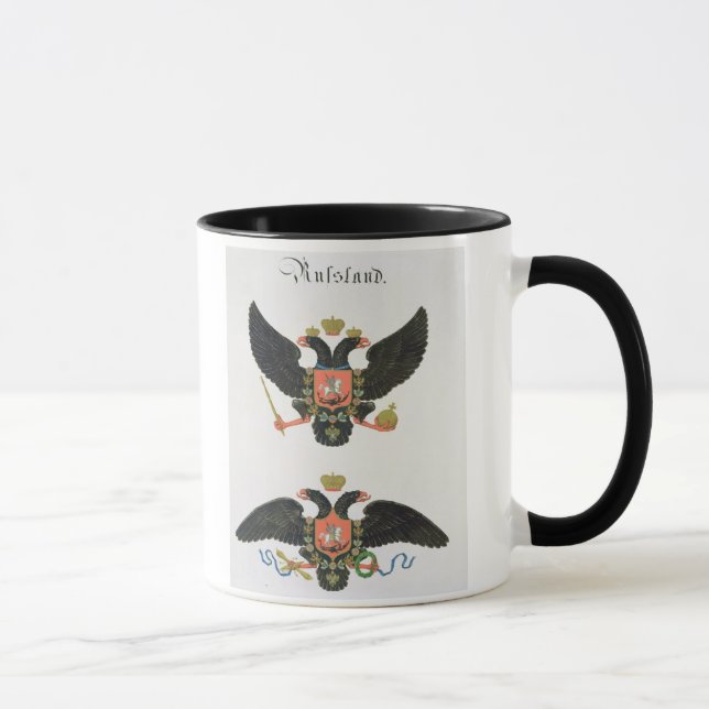 Mug Arme l'état de la Russie impériale, d'un collecti (Droite)