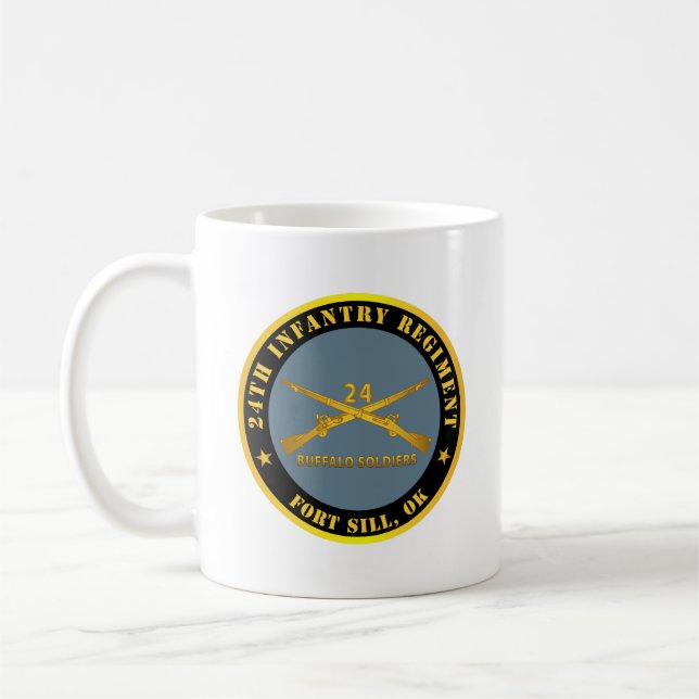 Mug Armée - 24e Régiment d'infanterie - Fort Sill, OK  (Gauche)