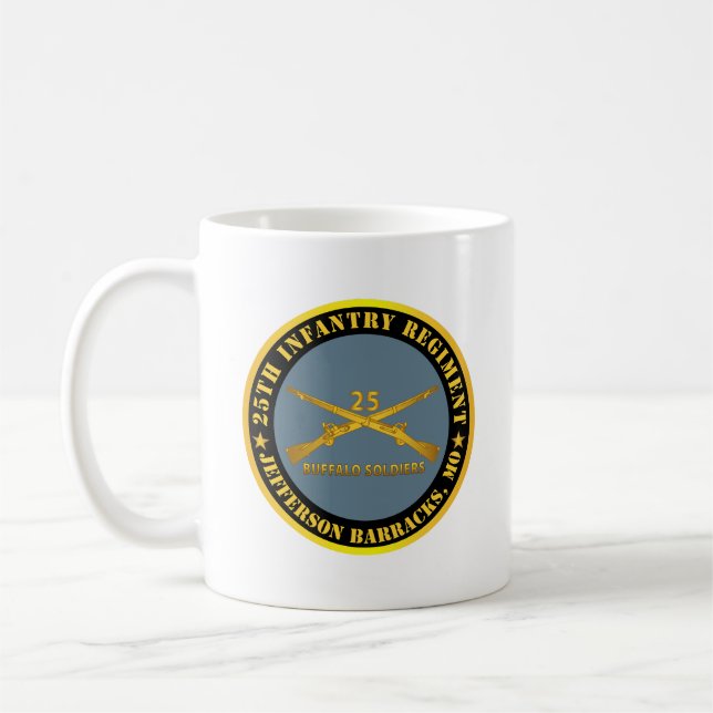 Mug Armée - 25e régiment d'infanterie - Casernes Jeffe (Gauche)