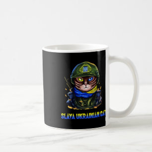 Mug Armée de chats ukrai.niens se battant pour la paix