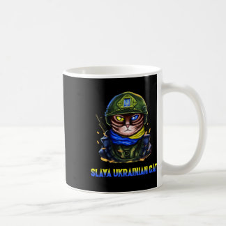 Mug Armée de chats ukrai.niens se battant pour la paix