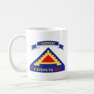 Mug Armée de terre - 7e armée des États-Unis w 7 Steps