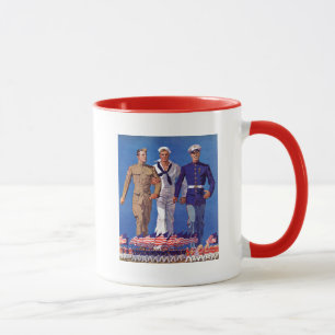 Mug Armée, marine et marines