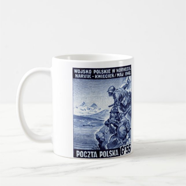 Mug Armée polonaise de 2ÈME GUERRE MONDIALE dans (Gauche)