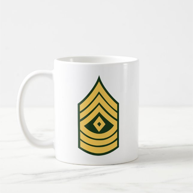 Mug Armée - Premier sergent E-8 (1SG) (Gauche)