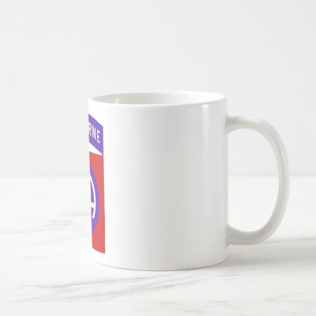 Mug Armée quatre-vingt-deuxième aéroportée (Droite)