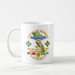 Mug Armée - Vietnam Vétérinaire de l'infanterie de com