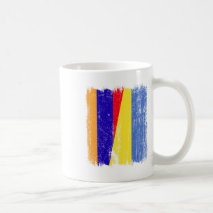 Mug Arménie Ukraine Demi-drapeau Arménien Héritage ukr