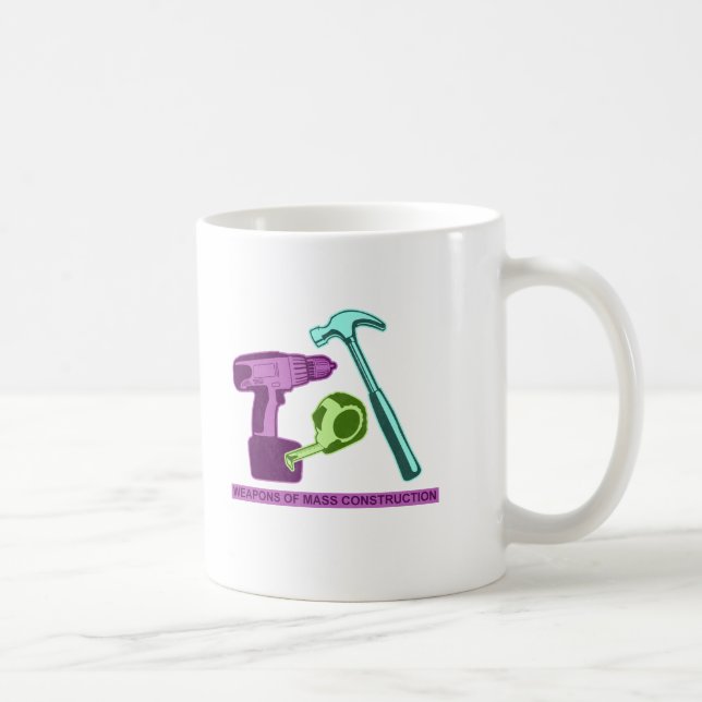 Mug Armes de construction de masse (Droite)