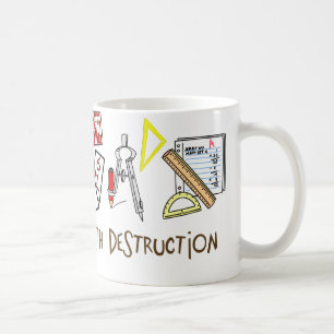 Mug Armes de destruction de maths