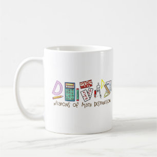 Mug Armes de destruction de maths