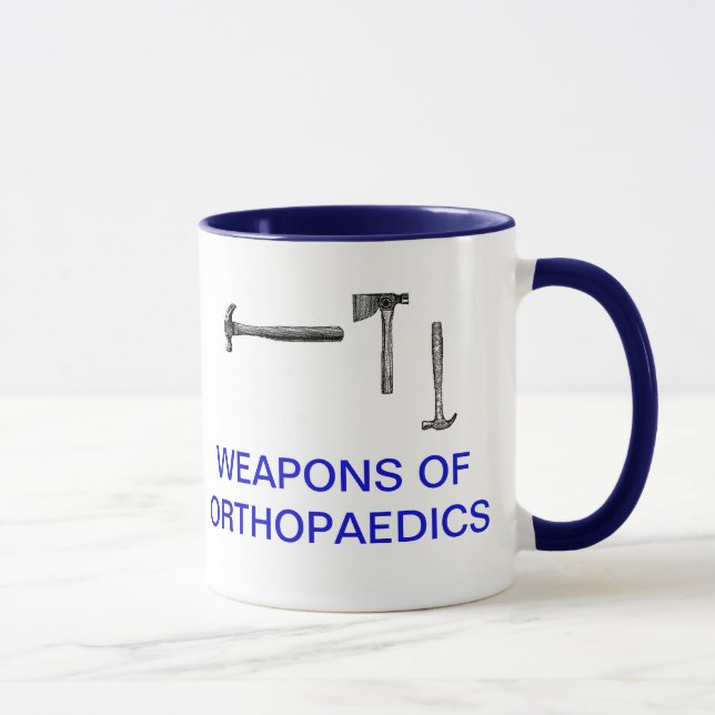 MUG ARMES D'ORHTOPAEDICS (Droite)