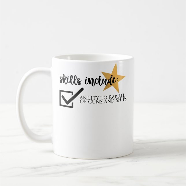 Mug Armes Et Navires (Gauche)