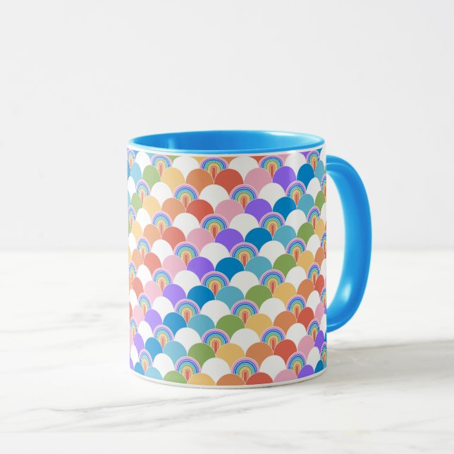 Mug Armoire arc-en-ciel (Devant droit)