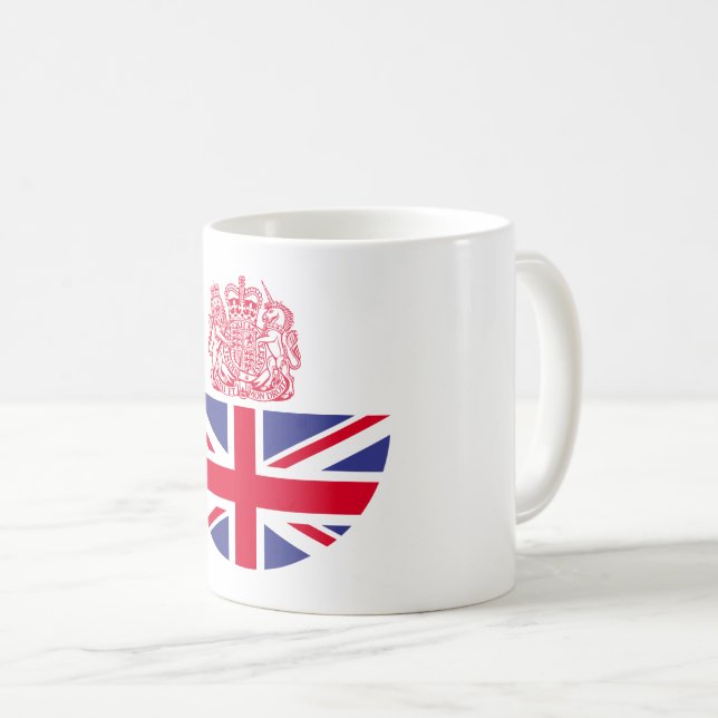 Mug Armoiries britanniques (Devant droit)
