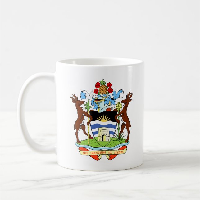 Mug Armoiries d'Antigua-et-Barbuda (Gauche)