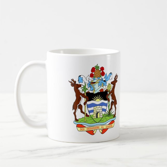 Mug Armoiries d'Antigua-et-Barbuda (Gauche)