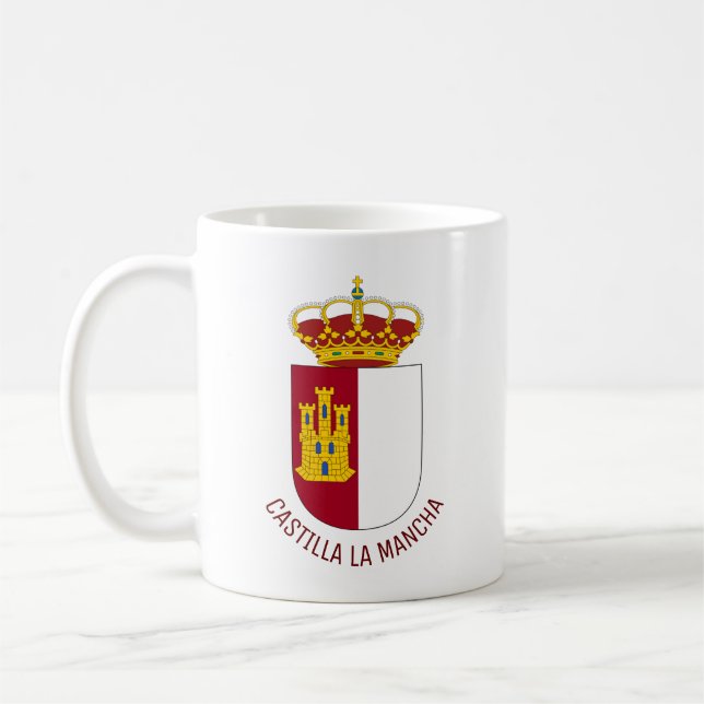 Mug Armoiries de Castilla La Mancha - Espagne (Gauche)