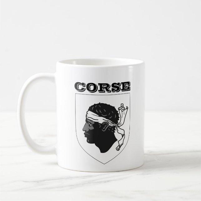 Mug Armoiries de Corse (France) (Gauche)