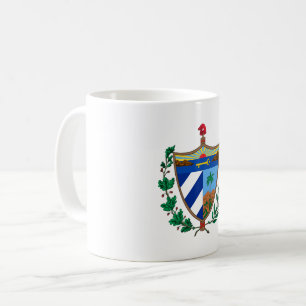 Mug Armoiries de Cuba symbole emblème du drapeau natio