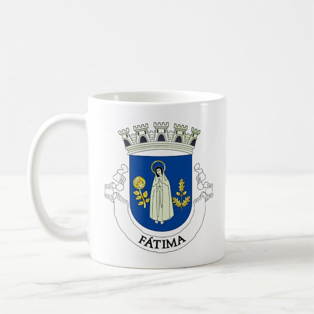 Mug Armoiries de Fátima, Portugal (Gauche)