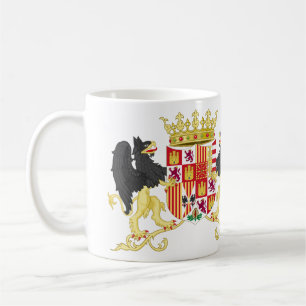 Mug Armoiries De Ferdinand II D'Aragon Avec Soutien