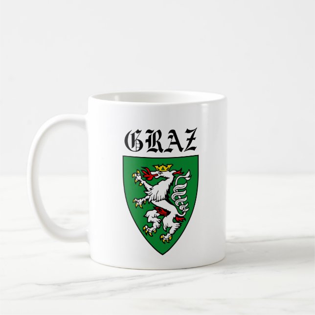 Mug Armoiries de Graz - AUTRICHE (Gauche)